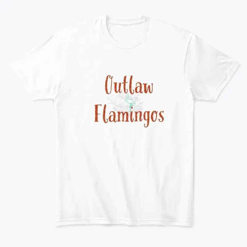 Outlaw Flamingos t-shirt